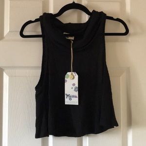 🦄 SAMPLE - show me your mini boho cowl crop top